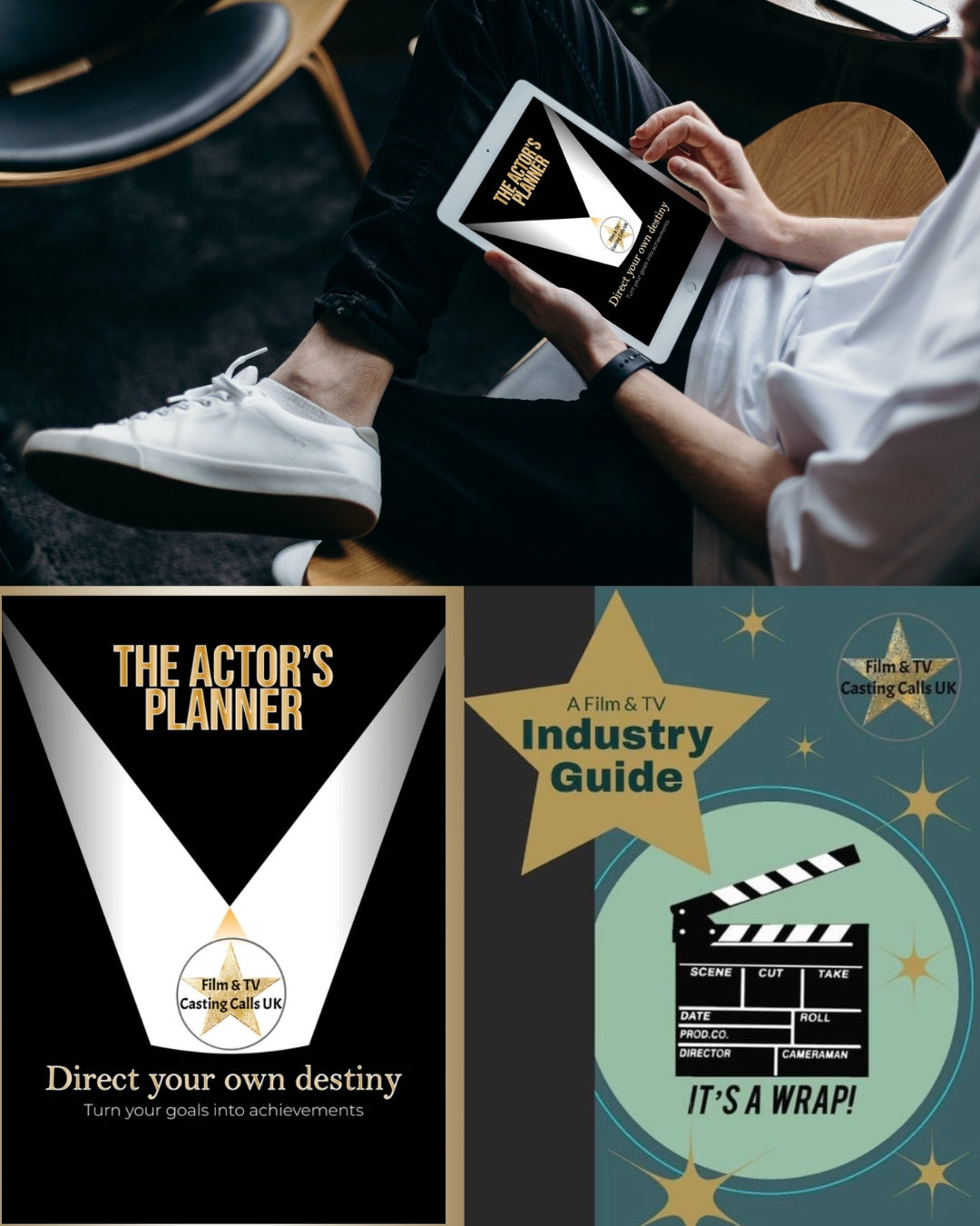 The Actors E-Planner plus our FREE Industry E-Guide